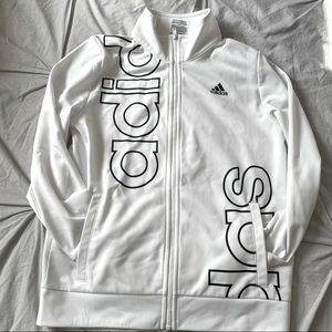 Adidas zipper jacket (a)